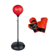 Боксова круша с ръкавици, Boxing  Championship, Регулируема височина 121 - 146 см