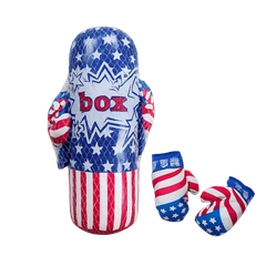Детска боксова круша с ръкавици, USA, 60 cm