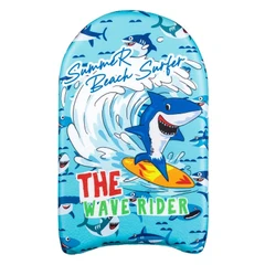 Детска дъска за плуване Shark surf, 45 х 26 cm, Син