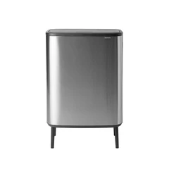 Кош за смет Brabantia Bo Touch Hi 60L, Matt Steel Fingerprint Proof