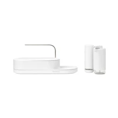 Комплект за мивка Brabantia SinkStyle Mineral Fresh White 3 части