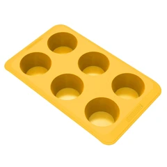 Форма за мъфини Luigi Ferrero Prima Vanilla FR-1874P 18x30x4 cm, 6 броя