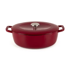 Съд за печене с капак Luigi Ferrero Opera FR-3810 38.8x24x11cm, 5.4L, eмайлиран чугун