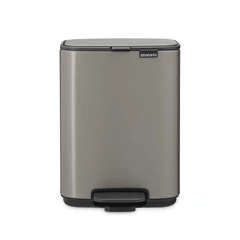 Кош за смет Brabantia Bo Pedal 4L, Platinum