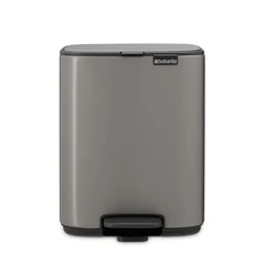 Кош за смет Brabantia Bo Pedal 7L, Platinum
