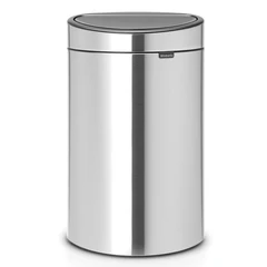 Кош за смет Brabantia Touch Bin New 40L, Matt Steel Fingerprint Proof