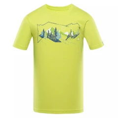 Мъжка тениска Alpine Pro Bolen, зелена, CoolDry, XXL