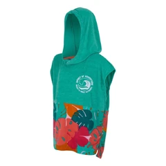Детско пончо за преобличане Regatta Kids Towel Robe Tropical Leaf
