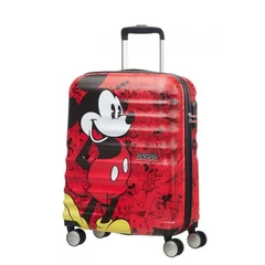 American Tourister Спинер на 4 колела 55 см. Wavebreaker Mickey Comics Red