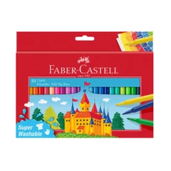 Faber-Castell Флумастери Замък, 50 цвята