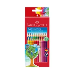 Faber-Castell Акварелни моливи Grip 2001, 24 цвята