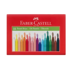 Faber-Castell Маслени пастели, 18 цвята