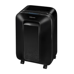 Шредер за унищожаване на документи Fellowes Powershred LX201, Microcut, 22 L, черен, P-5, Micro-Cut