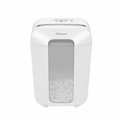 Шредер за унищожаване на документи Fellowes Powershred LX70, Cross-Cut, бял, P-4, обем на коша 18 L