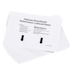 Листове за шредер Fellowes 4025601, намаслени, 10 броя