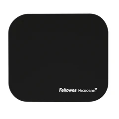 Пад за мишка Fellowes Microban, антибактериален, 2 mm, черен
