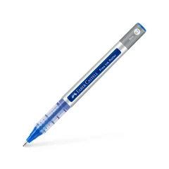 Ролер Faber-Castell Free Ink, 0.7 mm, син