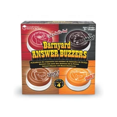 Бутони с животни Learning Resources, 4 броя