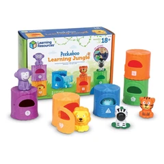 Диви животни с къщички Learning Resources, за сортиране и броене