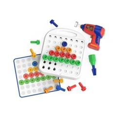 Комплект за пробиване Learning Resources, с модели и форми
