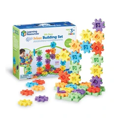 Конструктор със зъбни колела Learning Resources, 100 броя