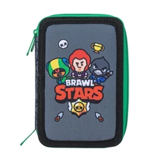 Ученически несесер с три отделения и съдържание  Brawl Stars Play In The Dark