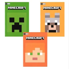 Тетрадка A4 Minecraft Pixel 50 листа, 2 вида, Асортимент