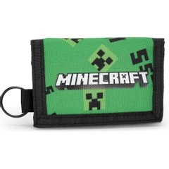 Портфейл Minecraft Pixel, 13 x 24 cm, Многоцветен