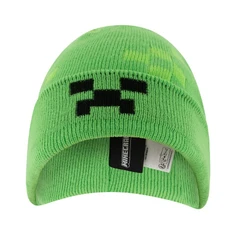 Зимна шапка Minecraft Creeper Green, размер 54