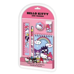 Комплект канцеларски материали Hello Kitty от 5 части