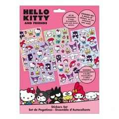 Комплект стикери Hello Kitty and Friends, 5 листа