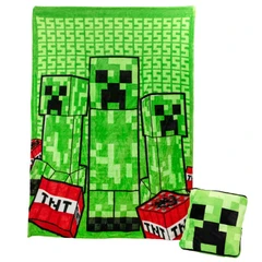 Възглавница-одеяло Minecraft Creeper