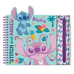 Творчески комплект Stitch, тетрадка и моливник