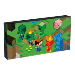 LED декоративно пано Minecraft Isometric