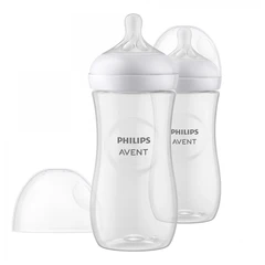 Philips Avent ШИШЕ Natural Response 3.0 с биберон 3м+, 2 x 330мл