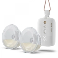 Двойна електрическа помпа Philips AVENT Hands-free SCF532/11 тип “свободни ръце”, която дискретно се побира в сутиена, задвижващ мотор с акумулаторна батерия