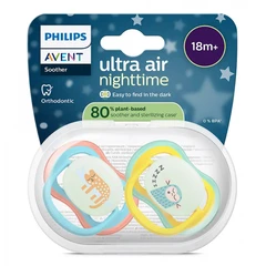 Philips Avent ЗАЛЪГАЛКИ - ULTRA AIR NIGHT + стерил. кутия (18+м) маймунка/леопард, неутрални
