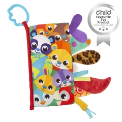 Сензорна книжка Опашки PLAYGRO, 3м+