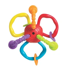 Огъваща се топка гризалка PLAYGRO, 6м+