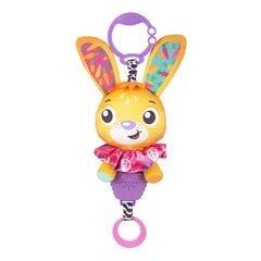 PLAYGRO МУЗИКАЛНА ИГРАЧКА ЗАЙЧЕ (РОЗОВ/ОРАНЖ) 0М+