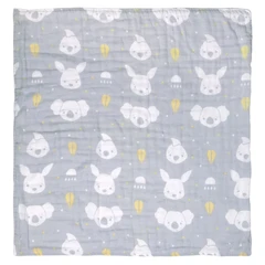 Муселиново одеяло за количка Playgro Fauna Friends 100% памук 70x70 0м+