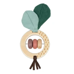 Еко Дървена дрънкалка Tiny Love Garden of Adventures, 0м+