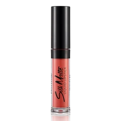  Течно матово червило Flormar, Silk Matte, Sunset, 003 