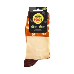 Мъжки цветни чорапи за настроение Agiva Happy Foottopiа, С графичен дизайн, Puppy, 39-42