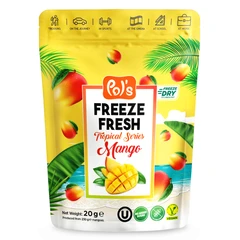 Pol's Freeze Fresh, Лиофилизирани плодове, Манго, 20 г