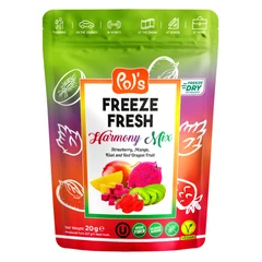 Pol's Freeze Fresh, Лиофилизирани плодове, Микс Хармония, 20 г