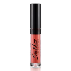  Течно матово червило Flormar, Silk Matte, Sunset, 003 
