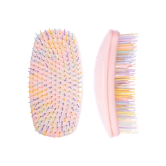 Четка за разплитане на коса Agiva Professional Detangle & Go, Розова