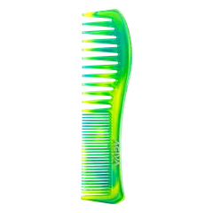 Комбиниран гребен за коса Agiva Professional, Зелен