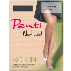 Безшевни Памучни Терлици Penti, COTTON, Черен, р-р 3, 40 Ден
